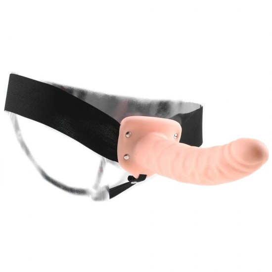 Pipedream Fetish Fantasy Series 8 İnch Hollow Strap-On Flesh