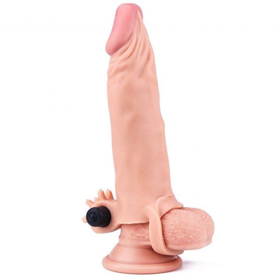 Lovetoy Pleasure X-Tender Vibrating Sleeve Titreşimli Penis Kılıfı LV1063