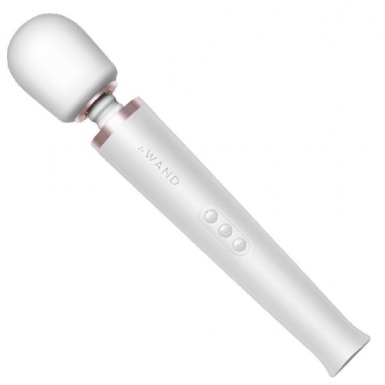 Le Wand Rechargeable Body Massager White Masaj Wand Vibrator