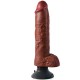 Pipedream King Cock 10 İnch Vibrating With Cock Balls Titreşimli Penis