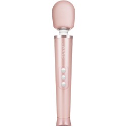 Le Wand Petite Rechargeable Vibrating Body Massager Masaj Wand Vibratör Rose Gold