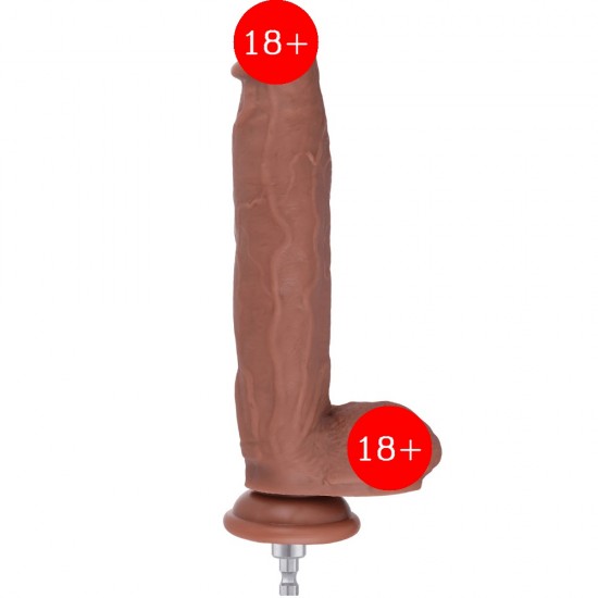 Hismith Premium Sex Machine 11.5 İnc Natural Doku Realistik Penis