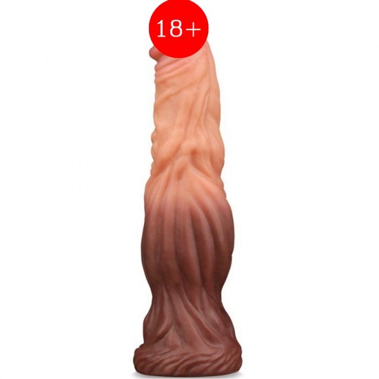 Lovetoy Nature Cock 10'' Çift Katmanlı Büyük Realistik Penis LV411015