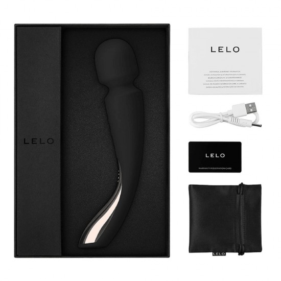 Lelo Smart Wand Black Ultra Güçlü Profesyonel Masaj Aleti