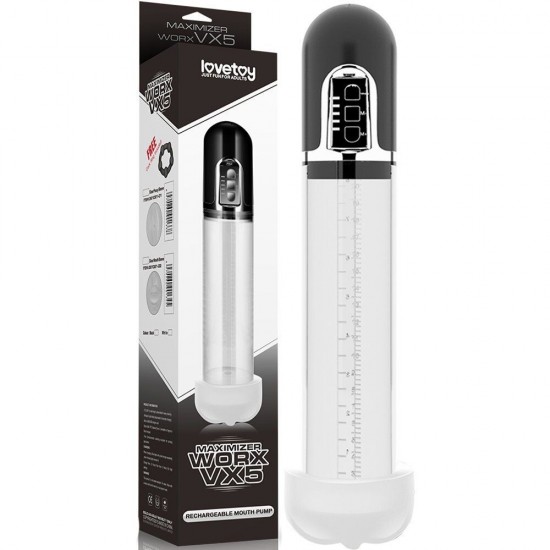 Lovetoy Maximizer Worx VX5 Güçlü Otomaik Penis Pompası LV361021