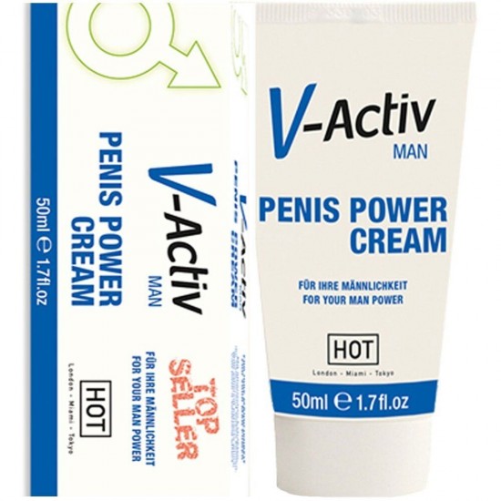 Hot Products V-Activ Penis Power Cream 50 Ml