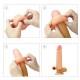 Lovetoy Nature Extender Natural Et Doku Titreşimli Penis Kılıfı LV414101