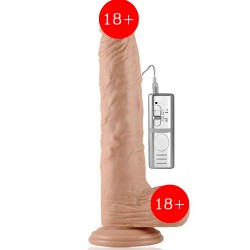 Lovetoy Real Extreme Vibrating Dildo 24 cm Realistik Vibratör LV350042-1