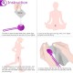 Kegel Benwa Ball Medikal Silikon Metal Jiggle Kegel Top-Mor