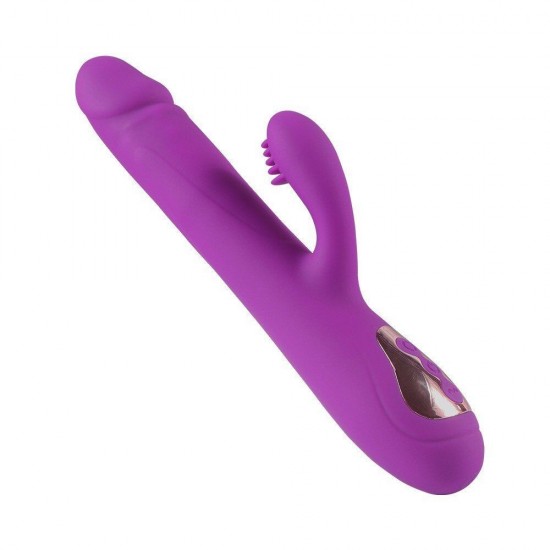 Shequ Leif Thrusting İleri Geri Şarjlı Rabbit Vibratör SQ-V10092