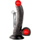 Samuels Penis 23 cm Yumuşak Doku Zenci Titreşimli Penis