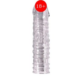 Shequ Noel Penis Sleeve Silikon Şeffaf Penis Kılıfı SQ-ML10012