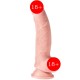 Pipedream King Cock 8" Triple Density Cock With Balls Realistik Penis