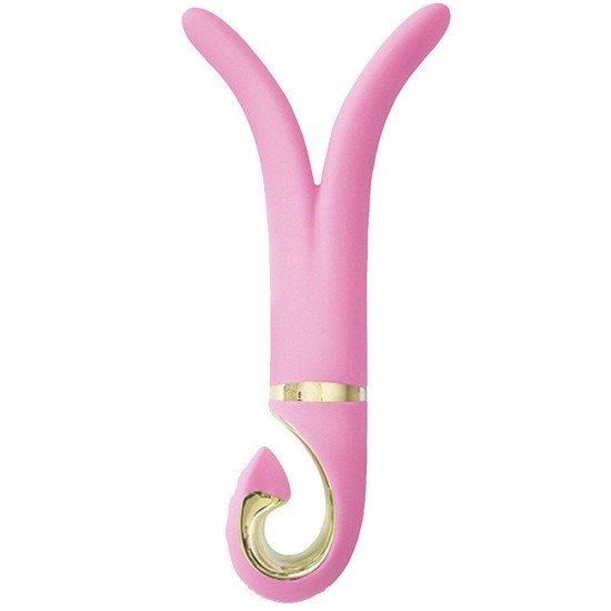 GVibe3 Powerful Motors Candy Pink Couples Çift Stimülasyon Vibrator