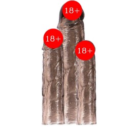 Shequ Penis Sleeve Set Trans Farklı Boy Penis Kılıfı Seti-Melez