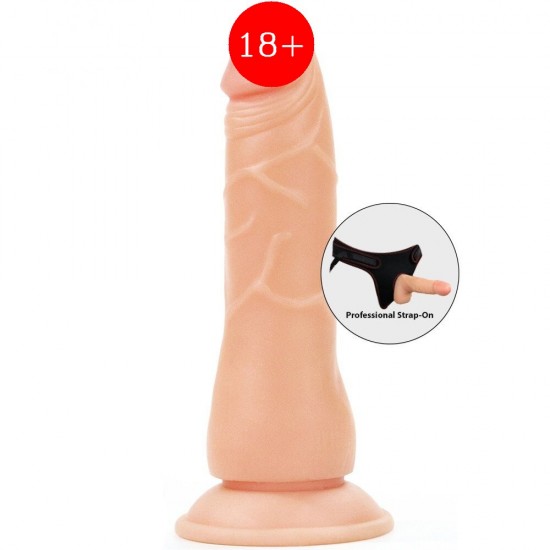 Lovetoy Easy Strapon 19 cm Belden Bağlamalı Realistik Penis LV715006