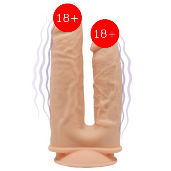 Silexd With Vibration Double Penetration Titreşimli Penis