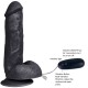 Dildo Series Kassadin Black 18 cm Titreşimli Realistik Penis XS-WBC10029-V