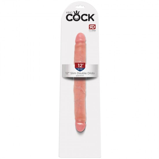 Pipedream King Cock 12'' Slim Double Dildo Çift Taraflı Penis: