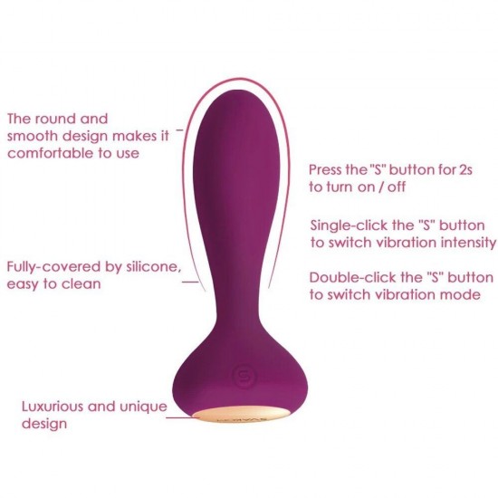 Svakom Julie Anal & G-spot Plug Prostate Massager with Remote Control