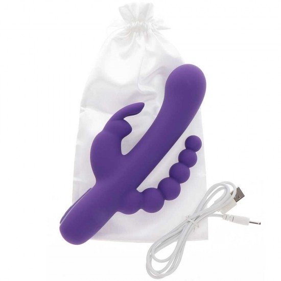 ToyJoy Love Rabbit Triple Pleasure Double Stimülasyon Vibratör