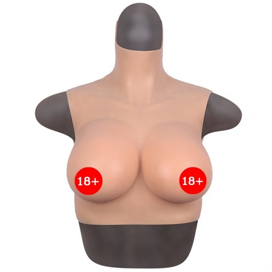 Crossdresser Breast Shapes Askılı Silikon Giyilebilir Göğüs-HG11