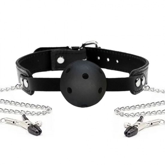 Fetish Fantasy Breathable Ball Gag Göğüs Klipsi