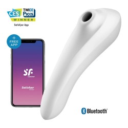 Satisfyer Dual Pleasure Telefon Kontrollü Emiş Güçlü Vibratör