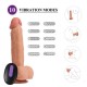 Dildo Series Dean 21 cm 20 Modlu Titreşimli Uzaktan Kumandalı Şarjlı Realistik Penis