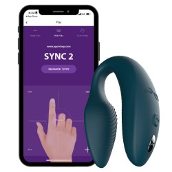 We-Vibe The New Sync 2 Remote & App Controlled Couples Vibrator