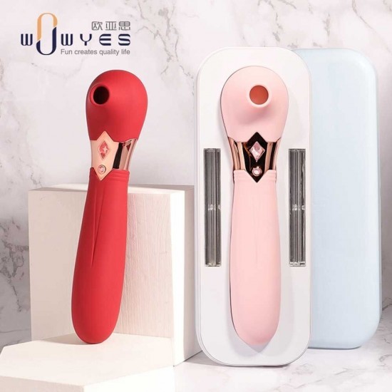 Wowyes S4 Sucking Massager Red Klitoris Emiş Güçlü Vibratör