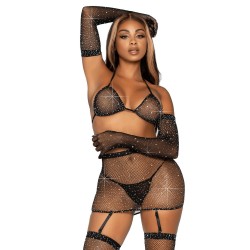 Fantasy Wear Leg Avenue Women's Seksi Vücut Çorabı