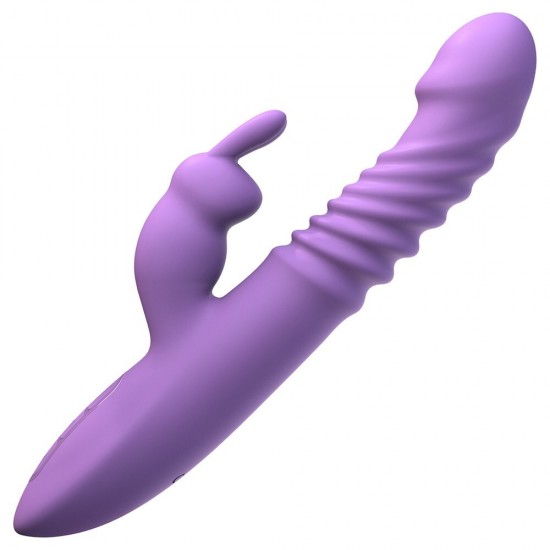 Pipedream Fantasy For Her Thrusting Silicone Rabbit Stimulation Vibrator