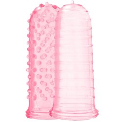 ToyJoy Sexy Finger Ticklers Jel Doku Parmak Kılıfı-Pink