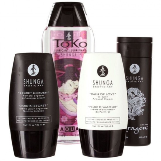 Shunga Erotica Art Naughty Kit Çiftlere Özel Kayganlaştırıcı Set