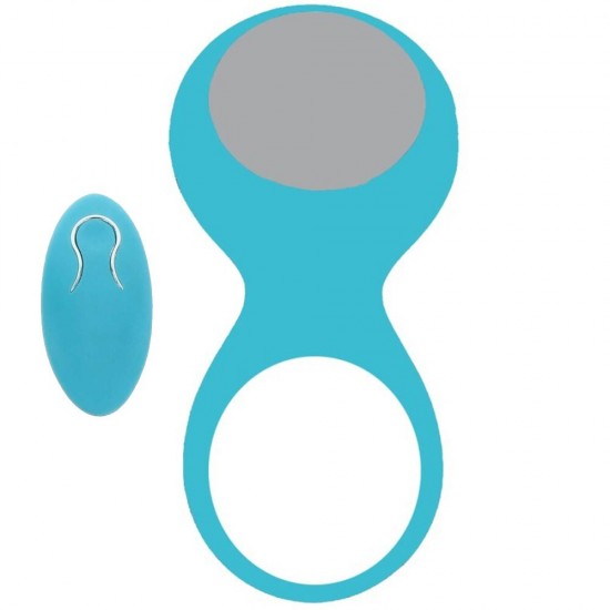 ToyJoy Tickle Brush C-Ring Uzaktan Kumanda Şarjlı Penis Halkası