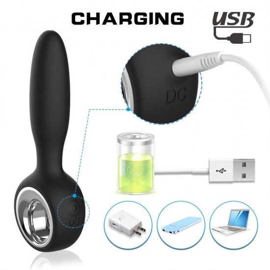 Private Body Safe Ultra Lüks Usb Şarjlı Anal ve Vajinal Vibratör