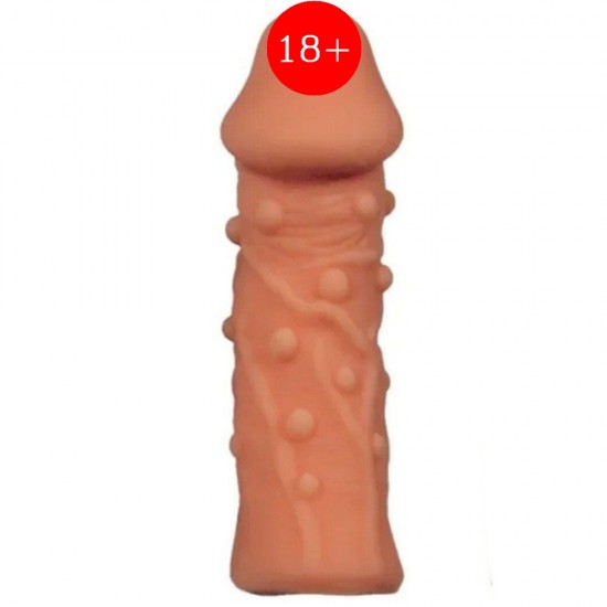 Maxx Sleeve Yumuşak Doku Realistik Penis Kılıfı