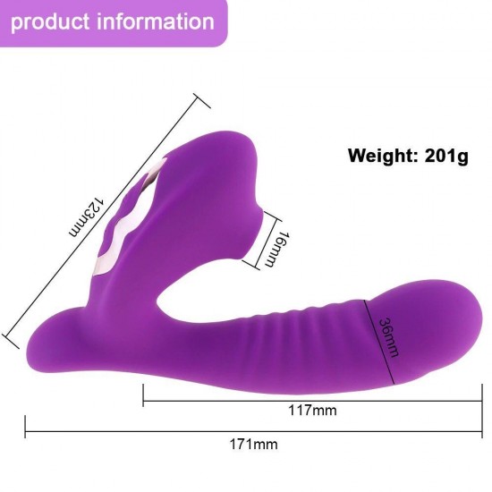 Emiş Güçlü ve G-Stimulant 10 Mod Vibrator