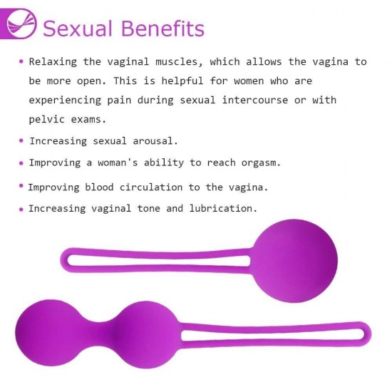 Kegel Benwa Ball Medikal Silikon Metal Jiggle Kegel Top-Mor